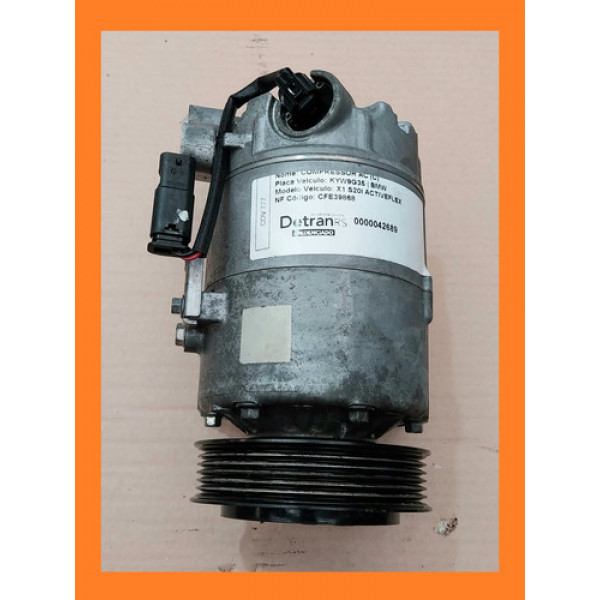 Compressor Ar Condicionado Bmw X1 2.0 2016 2017 2018 2019