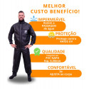 Capa De Chuva Star Impermeável Pvc Motoqueiro Motoboy Frio