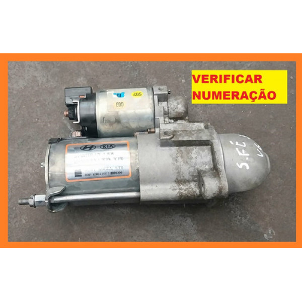 Motor Partida Arranque Hyundai Santa Fe 3.5 V6