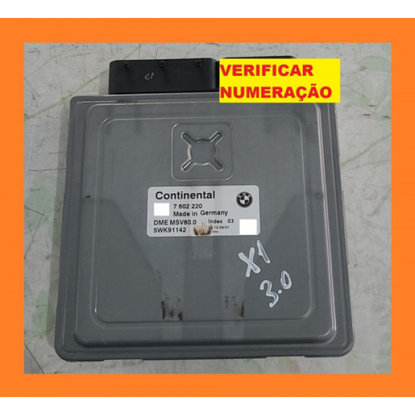 Módulo Injeção Bmw X1 3.0 6cc N52 2012