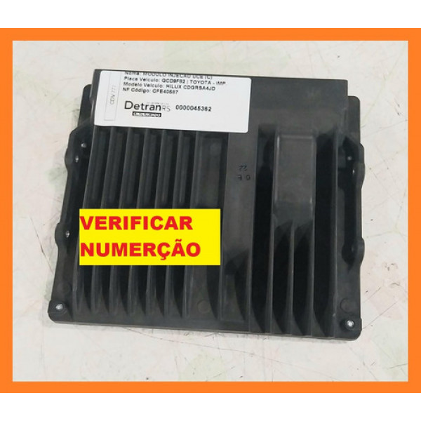 Módulo Injeção Toyota Hilux 2.8 Automática 89661fab20