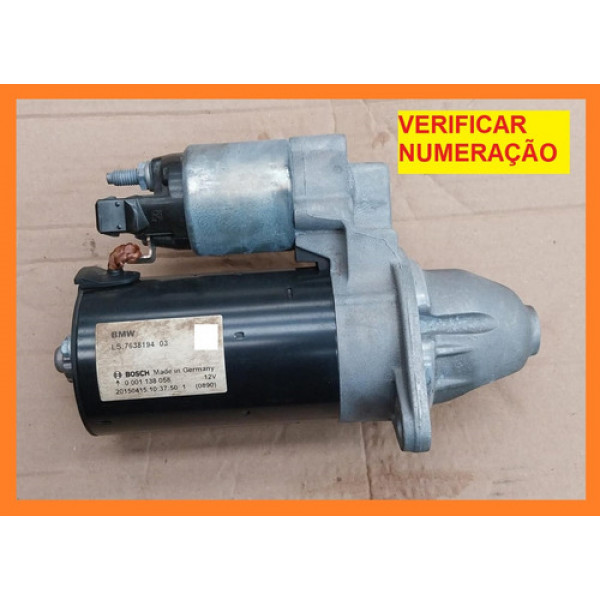 Motor Arranque Bmw 120i 320i 328i 2.0 Flex N20