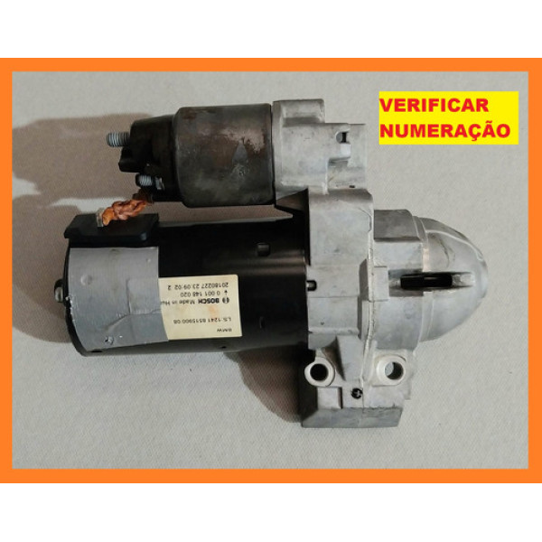 Motor Partida Arranque Bmw X5 3.0 Diesel F15 2014 A 2018