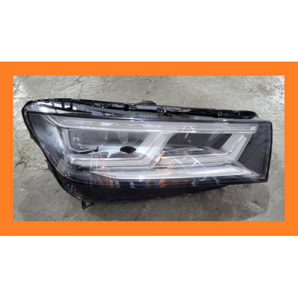 Farol Direito Audi Q5 2018 2019 2020 Com Led E Xênon